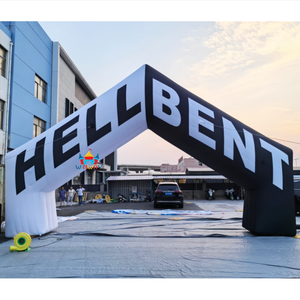 Arche gonflable publicitaire durable personnalisée avec conception 3D gratuite en nylon sergé pour exposition et publicité - Product Image 4