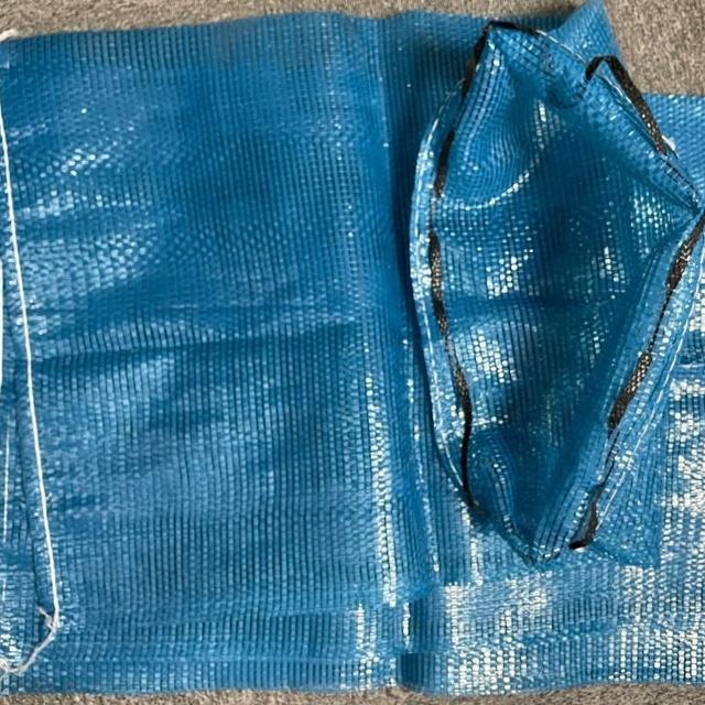 PP & PE Mesh Net Bags with Drawstring Packaging Onion Garlic Eggplant Apple Bean Mussels Clams Firewood Vegetables/Fruit/Seafood