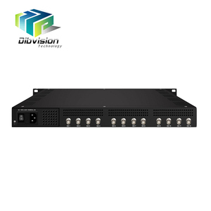 (ENC3143) Équipement de tête de réseau de télévision par câble, encodeur SD H.264 avec 12 entrées <span class=keywords><strong>AV</strong></span> ou SDI, vidéo MPEG2 et audio AAC couche II MPEG1 - Product Image 2