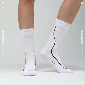 High Quality Custom Road Bike <b>Socks</b> Breathable Aero Cycling <b>Socks</b> Plain Design with Custom Logo for Men - Product Image 4