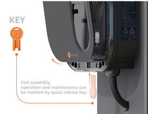 OEM ODM Starcharge Artemis 7kW 11kW 22kW Station de recharge pour véhicules électriques Type 2 Protection RCD Type B Charge rapide IP65 PC+ASA TUV - Product Image 2