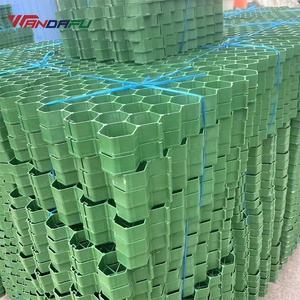 Mới màu xám tổ ong ngoài trời pavers lưới bê tông cỏ pavers lưới cho kiểm soát xói mòn xe đường lái xe cỏ - Product Image 3