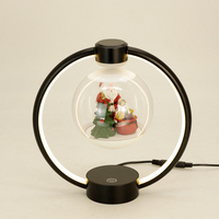 Lampe Éternelle à Lévitation Magnétique en Alliage d'Aluminium avec Source Lumineuse LED 2700K Blanc Chaud Doux 50000 Heures Cadeau de Noël