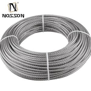 Cable de alambre de cuerda de barandilla de aparejo de acero inoxidable 304 316 7x7 7x19 cuerda de alambre de acero para cerca sombra vela planta escalada <span class=keywords><strong>tendedero</strong></span> - Product Image 5