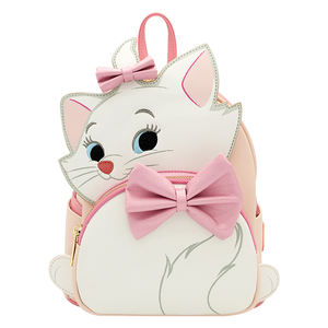 Loungefly Mini <span class=keywords><strong>sac</strong></span> à <span class=keywords><strong>dos</strong></span> en polyuréthane mignon <span class=keywords><strong>sac</strong></span> d'école pour enfants avec <span class=keywords><strong>Marie</strong></span> Cat Design <span class=keywords><strong>sac</strong></span> à <span class=keywords><strong>dos</strong></span> Loungefly à la mode - Product Image 1