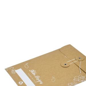 Enveloppes en papier kraft brun recyclable personnalisées A4/A5/A6 pour documents, emballages - Product Image 3