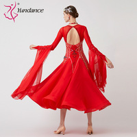 B-23182 personnalisé nouvelle robe de danse de salon standard international robes de danse de salon en soie perlée de haute qualité à vendre