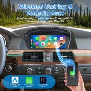 วิทยุติดรถยนต์ NaviHua รุ่นอัพเกรดหน้าจอสัมผัส 8.8 นิ้ว พร้อม Carplay และระบบนำทาง GPS สำหรับรถยนต์ BMW ซีรีส์ 5 E60 CCC ปี 2005-2010 - Product Image 2