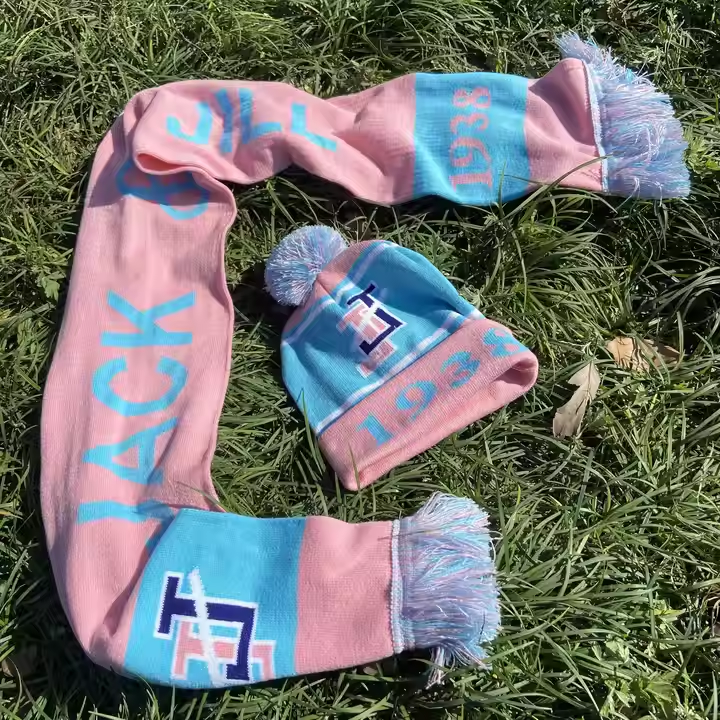 Blue and pink Jack Jill