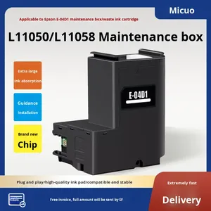 Haute qualité Compatible avec pour imprimante <span class=keywords><strong>Epson</strong></span> L11050 L11058 Boîte de maintenance <span class=keywords><strong>A3</strong></span> E-04D1 Réservoir d'encre usagée Remplacement du réservoir d'encre - Product Image 2