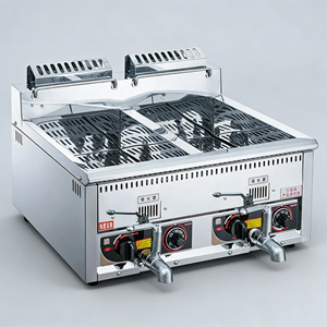 Friteuse Commerciale à Gaz pour Restaurants - Friteuse à Gaz Naturel pour Frites et Poulet - Product Image 6