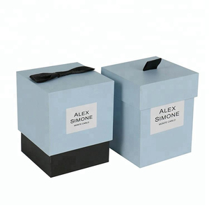 Sonpha fabricante personalizado único Rectangular <span class=keywords><strong>de</strong></span> embalaje artesanal blanco <span class=keywords><strong>de</strong></span> cartón duro <span class=keywords><strong>de</strong></span> lujo vela para regalo - Product Image 4