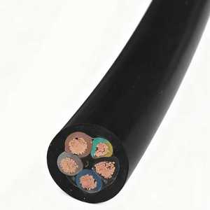 Cable de alimentación eléctrica de bomba sumergible 16A con aislamiento de goma impermeable resistente al aceite con núcleo de cobre puro de 450/750V, hebra de/V - Product Image 4