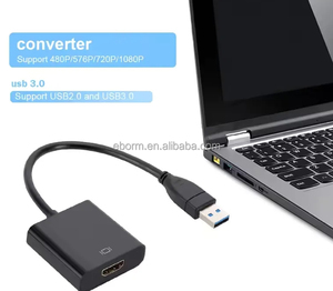 Convertidor 1080P USB3.0 a <span class=keywords><strong>HDMI</strong></span> Adaptador gráfico de pantalla múltiple para PC Proyector Tarjeta de video externa <span class=keywords><strong>HDMI</strong></span> - Product Image 4