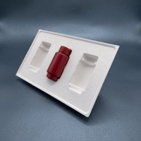 Boîte d'emballage pour savon en barre en pulpe moulée sur mesure, boîte à savon en pulpe de papier écologique