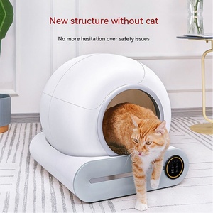 Fabricant Vente en gros Logo personnalisé Bac à <span class=keywords><strong>litière</strong></span> automatique intelligent <span class=keywords><strong>pour</strong></span> <span class=keywords><strong>chat</strong></span> Autonettoyant Grand bac à sable <span class=keywords><strong>pour</strong></span> toilette <span class=keywords><strong>Litière</strong></span> automatique <span class=keywords><strong>pour</strong></span> <span class=keywords><strong>chat</strong></span> - Product Image 2