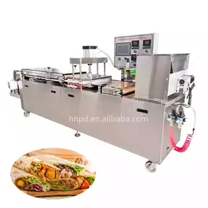 Soft Lavash Burrito Wrapper Mexican Chicken Roll Sheet Machine Flat Bread Making Machine Beijing Roast Duck Pancake Machine