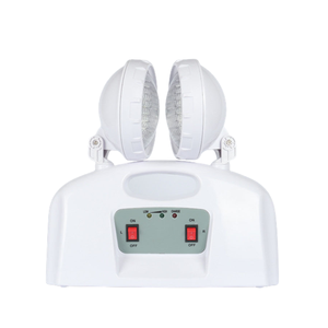 Venta directa de fábrica, América del <span class=keywords><strong>Sur</strong></span>, 10W, doble cabezal portátil con interruptor, linternas de seguridad de plástico Abs, lámparas Led de <span class=keywords><strong>canal</strong></span> de emergencia - Product Image 2