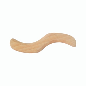 Wooden Guasha Board, Fish Shape Facial <b>Massager</b>, Manual Face Lifting <b>Tool</b>, Skincare Scraper - Product Image 5