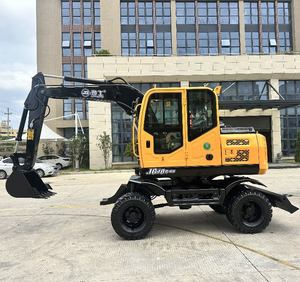 Escavatore Gommato JG70S da 7 Tonnellate, Attrezzatura Compatta per Miniere, Adatto a Progetti di Costruzione Urbana. - Product Image 2