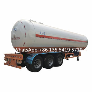 त्रि-एक्सल 52000l Lpg टैंक सेमी ट्रेलर एलपीजी ट्रक ट्रेलर 25 टन प्रोपेन एलपीजी ट्रांसपोर्ट टैंकर ट्रेलर कीमत - Product Image 3