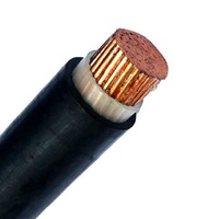 600V Monopolar Conductor de cobre TTU Cable de Cable 6 4 2 1 1/0, 2/0, 3/0, 4/0 AWG