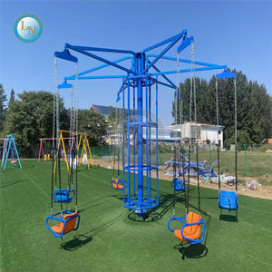 Nhà máy giá rẻ giá Đu Bập bênh ngoài trời chơi Mặt đất trẻ em slide và Swing chơi - Product Image 2