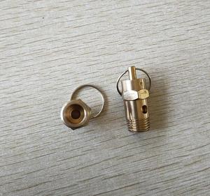 Factory 200psi Fittings Connector 1/4" 3/8" PT G Brass Copper air <strong>Suspension</strong> USA AVS Accuair Stock Safety Valve 1/4 Inch NPT - Product Image 2