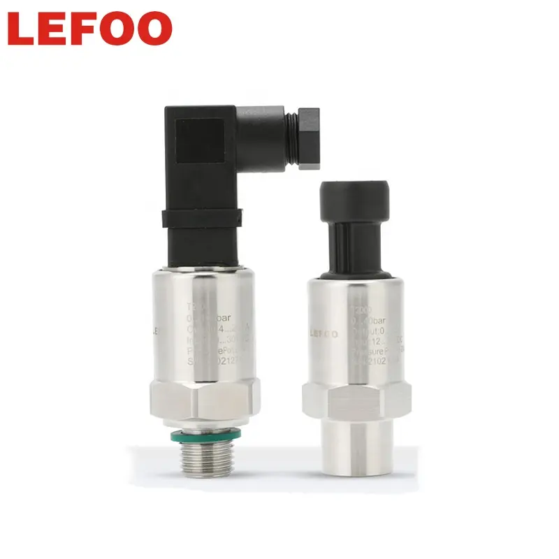 LEFOO Sensor Tekanan Transduser, Pemancar Tekanan Akurasi Tinggi 4-20ma 0-250 Bar, Sensor Tekanan Transduser