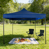Tente publicitaire, stand de promotion, auvent, protection solaire, exposition en plein air, activité, pliable, quatre coins, Oxford PVC