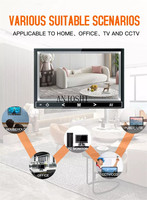 Taşınabilir Mini 7 inç IPS dokunmatik ekran paneli 1024x600 Full HD HD ve MI oyun monitörü PC ekran için ahududu Pi kamyon RV römork