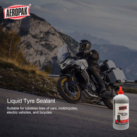 Aeropak 300ml Scellant pour pneus anti-fuite respectueux de l'environnement pour la réparation automobile Liquide de réparation de crevaison