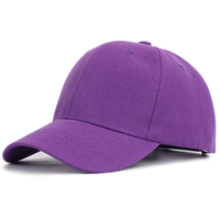 Casquettes de baseball personnalisées pour hommes, noires et unies, à la mode et au design de haute qualité