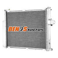 Pièces automobiles Radiateur en aluminium à 2 rangées pour BMW E36 320i 323i 325i 328i Manuel 1992-1999 1997