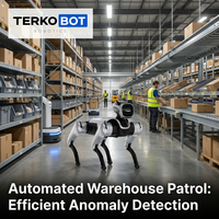 TERKOBOT MagicDog 13-DOF Bionischer Vierbeiniger KI-Roboter SAGE Interaktion LiDAR 4K SLAM Allterrain Zuverlässiger Roboterhund