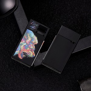 Encendedor de Cigarrillos Personalizado con Diseño de Palanca, Encendedor de Cigarros Metálico a Prueba de Viento con Llama de Chorro, Elegante Encendedor de Gas Recargable - Product Image 3