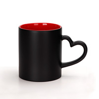Tasse magique à transfert de chaleur, blancs pour sublimation, tasse en céramique, changement de couleur, bricolage, impression personnalisée, tasse à thé ou à lait chauffante