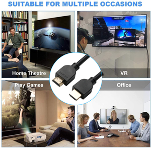 Cáp <span class=keywords><strong>HDMI</strong></span> 1M 2M 4M 10M 2K 4K 2.0 1080P Màu Đen Di Động Tùy Chỉnh Cáp <span class=keywords><strong>HDMI</strong></span> Cho TV Máy Tính - Product Image 5