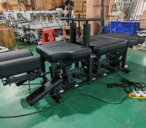 Tempat Tidur <span class=keywords><strong>Chiropractic</strong></span> Traksi Listrik Bersertifikasi CE - Koreksi Ortopedi, Penyelarasan Tulang & Pereda Nyeri Diskus Lumbal dengan Pengaturan yang Dapat Disesuaikan - Product Image 1