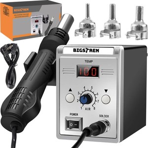 Hot Air <b>Station</b> 700W 100-500C Temperature Control Soldering <b>Tool</b> - Product Image 3