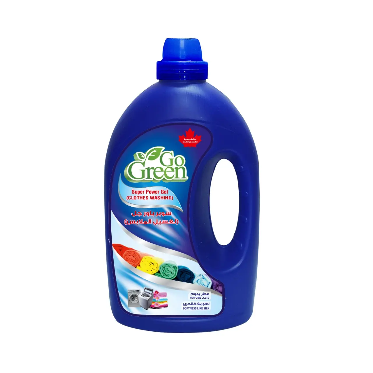 スーパーパワージェル衣類洗浄3LTRフロント香水持続性スティックのようなシルク細菌からの最高の保護新鮮な香り