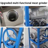Broyeur de viande et d'os pour usage agricole, 180 kg par heure, pour alimentation avicole, USA, type 32, 1,5 kW, 2,2 kW
