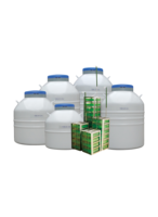 Réservoir de conteneur d'azote liquide de 10l à 500l pour le stockage