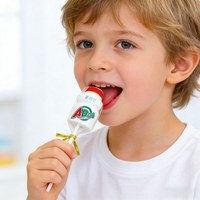 Bonbons en gros d'usine, sucettes dures, saveur fraise originale, sans gras, vitamine C, collation sucrée pour enfants