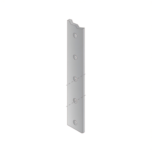 Tige d'ouverture simple Fami pour étagères extractibles 3000 H Ral5012 - Product Image 3