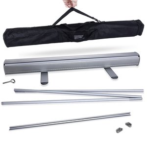 Banner <span class=keywords><strong>Roll</strong></span>-<span class=keywords><strong>up</strong></span> Personalizzabile 85x200 a Prezzo di Fabbrica, Basso MOQ, Portatile, per Esposizioni e Pubblicità - Product Image 1