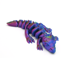 Modelo de Juguete de Dragón Miniatura Impreso en 3D, Articulación Móvil Creativa para Niños Modernos, Adorno de Animales y Dinosaurios