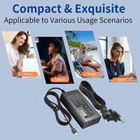 Chargeur USB C 100W pour ordinateur portable Lenovo, chargeur de type C ThinkpadYogaChromebook, adaptateur secteur USB C 100W pour ordinateur