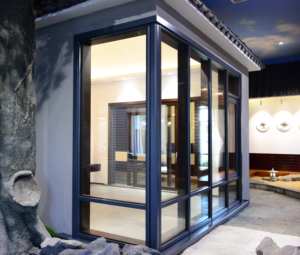 USA nfrc phá vỡ nhiệt đôi 4sg kính nhôm chống thấm tường Rèm cho văn phòng thương mại xây dựng cách âm hiện đại - Product Image 2