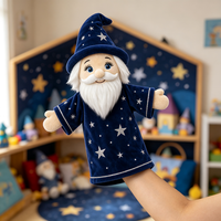 Marionnette personnalisée en peluche douce en polyester, jouet OEM ODM, articles promotionnels de marque, vente en gros, cadeau promotionnel, approvisionnement en vrac pour enfants